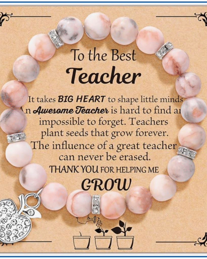 teacher themed jewelry