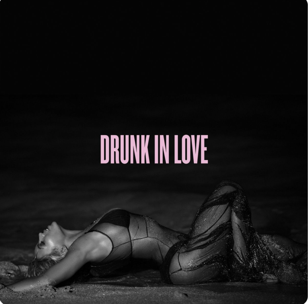 Beyonce's "Drunk In Love" album cover