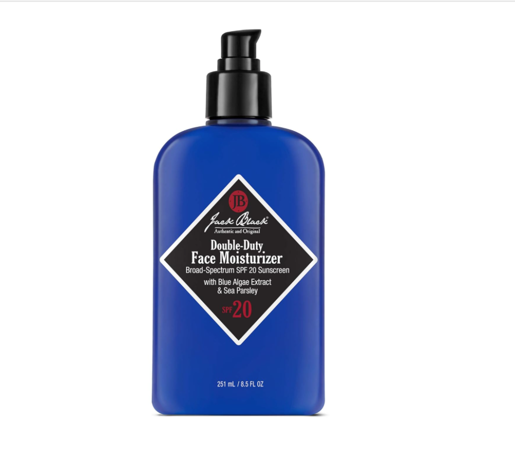 Jack Black Double-Duty Face Moisturizer SPF 20--2025 Best Men's Skincare Brands
