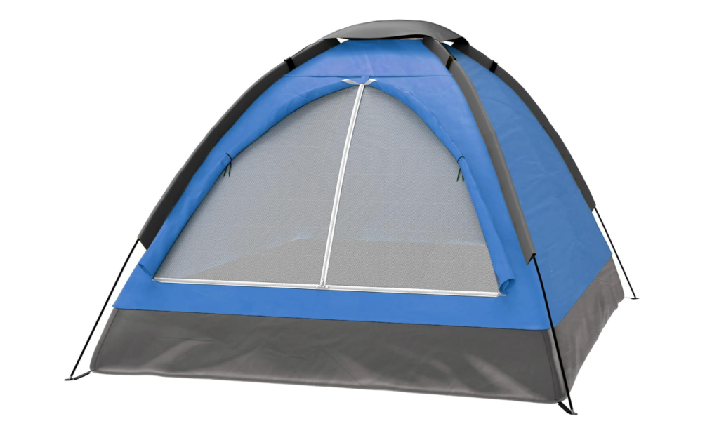 2 Person Camping Tent with Rain Fly and Carrying Bag - Lightweight Outdoor Tent for Backpacking, Hiking, or Beach