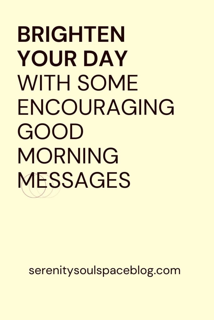 a good morning quote on a bright yellow background