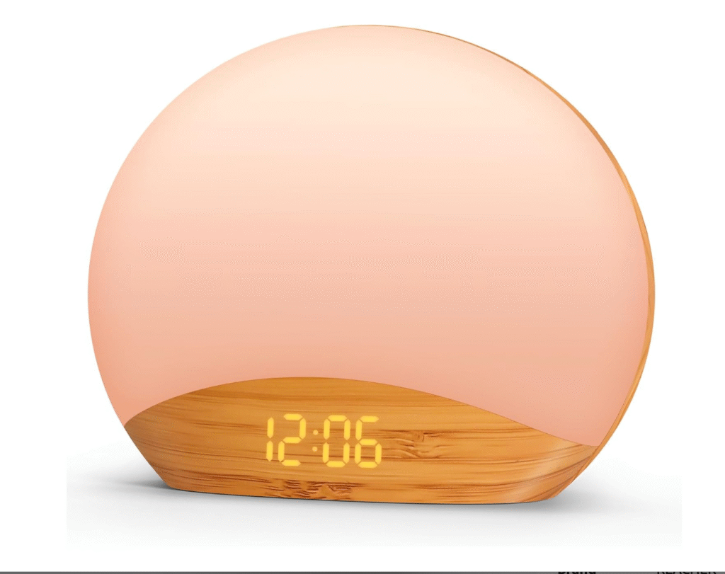 Bluetooth Sunrise Alarm Clock and Nightlight