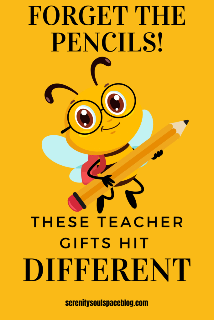 teacher appreciation gifts - the actual Pinterest pin for this article