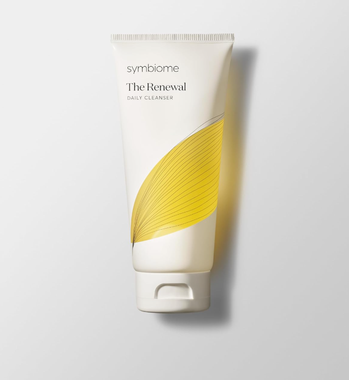 symbiome The Renewal Daily Facial Cleanser, Rich & Hydrating Oil-Based Gel Cleanser Face Wash