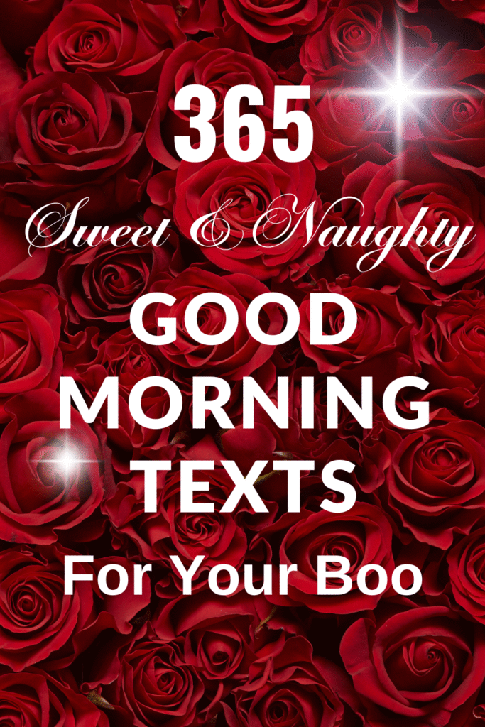 good morning texts - the Pinterest pin cover
