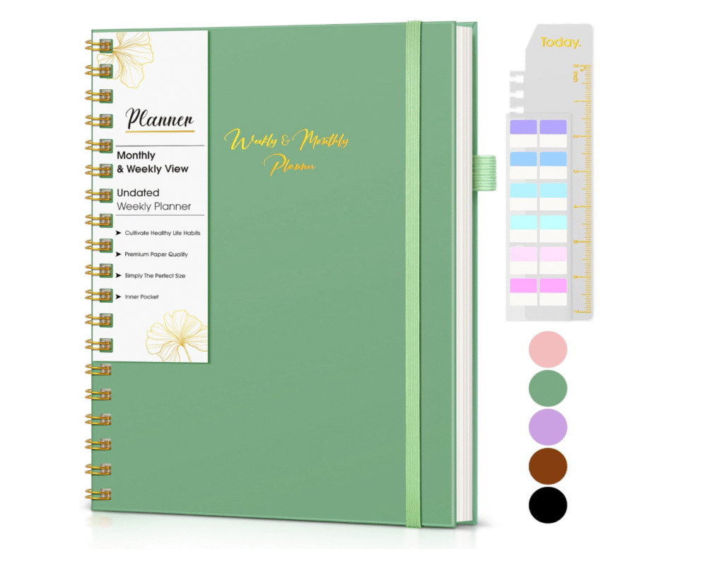 popular back to school items - undated academic planner
