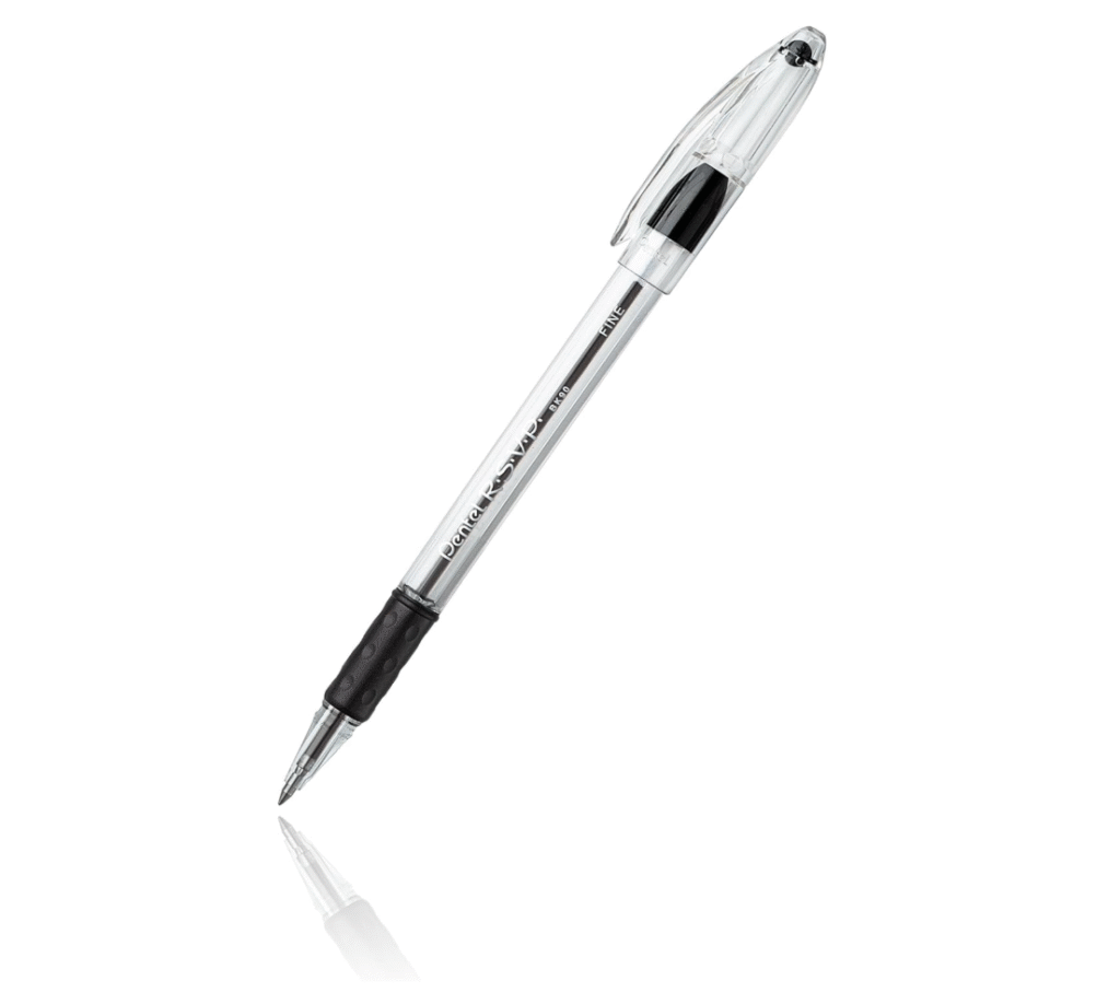 Amazon school supplies $5 and under - pentel blk ballpoint pen