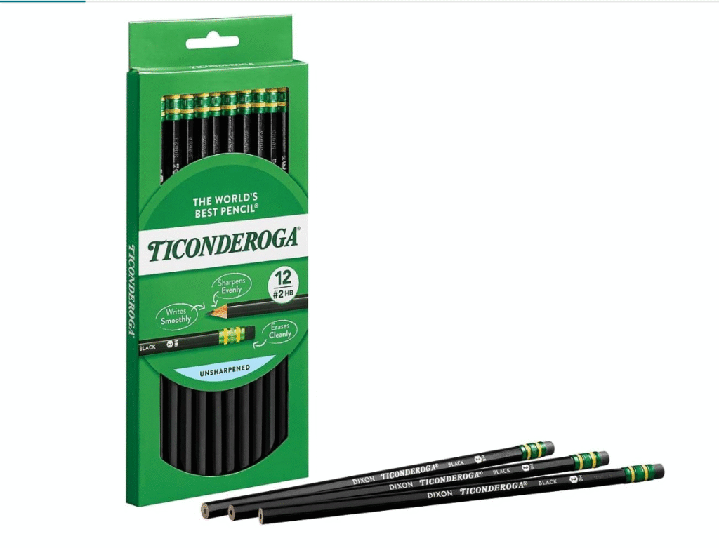 Amazon school supplies $5 and under - ticonderoga pencils