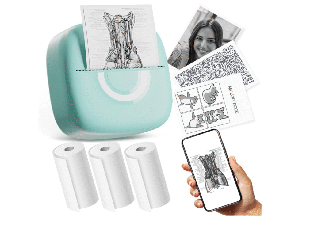 welcome back-to -school: mini thermal printer