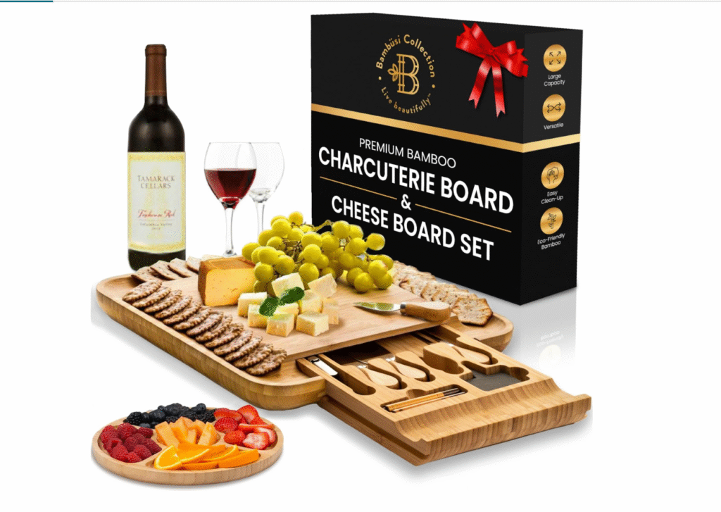 Signs Men Give Before They Cheat - Charcuterie Bamboo Board Gift Set