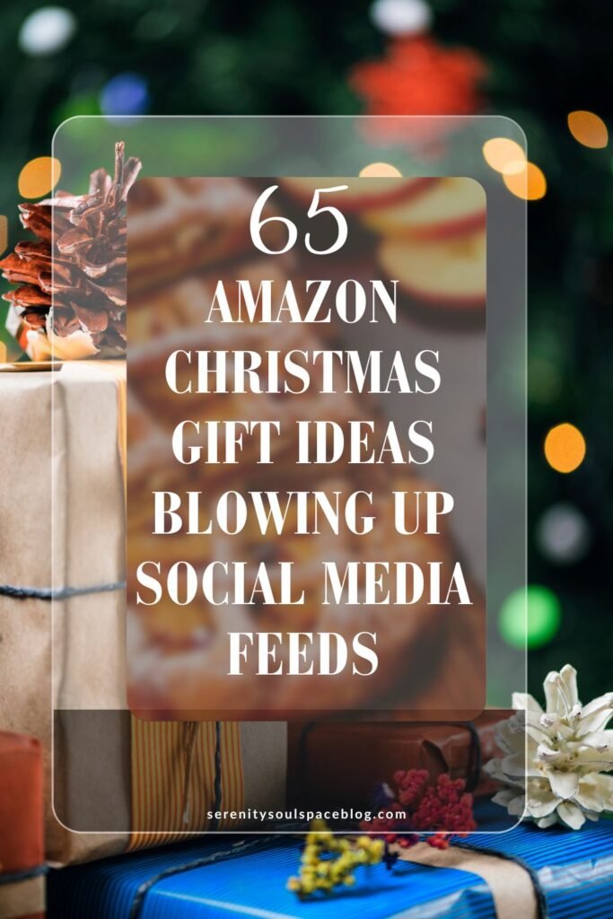 the actual Pinterest cover pin for this article. Christmas lights and presents in the background