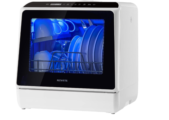 NOVETE Portable Countertop Dishwasher 5L