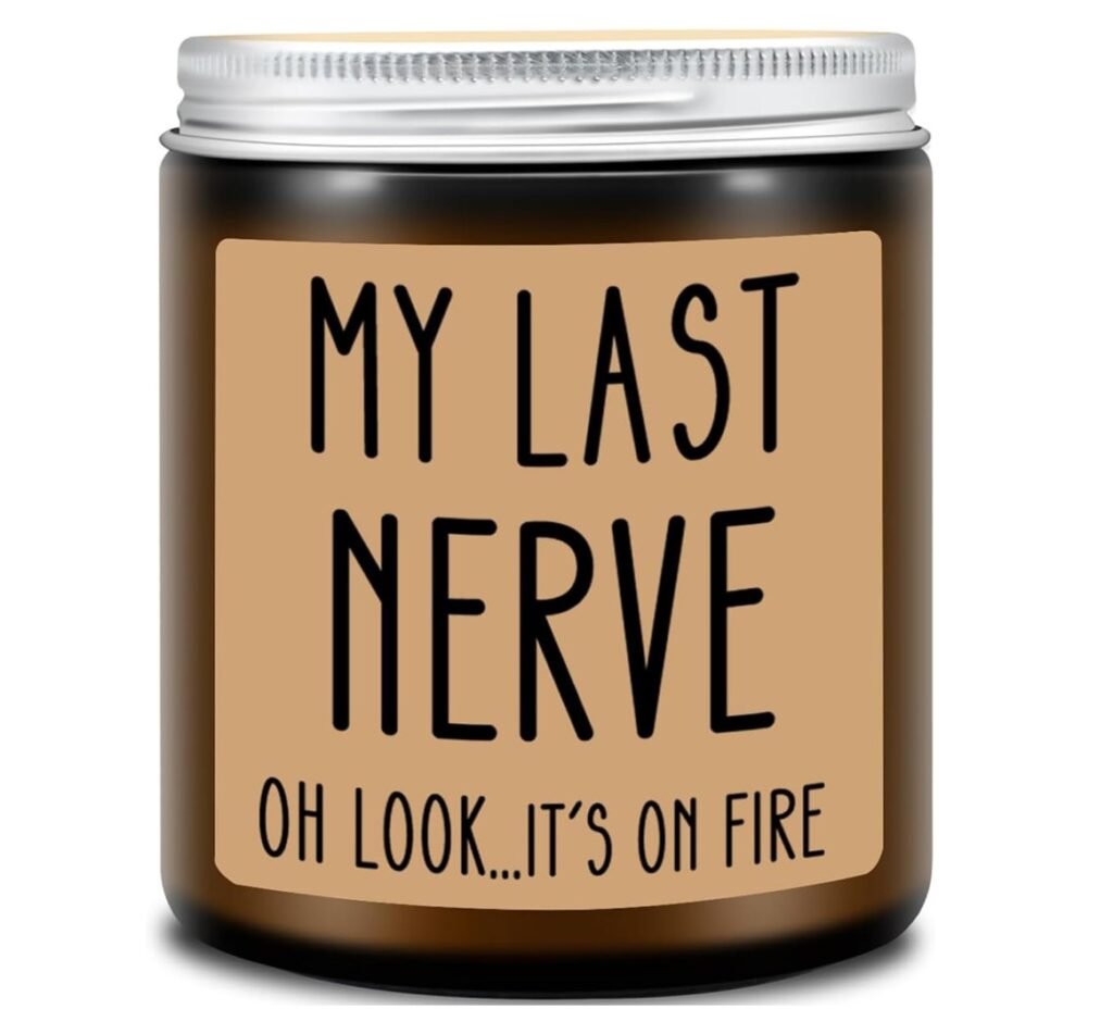 "My Last Nerve” Lavender Candle