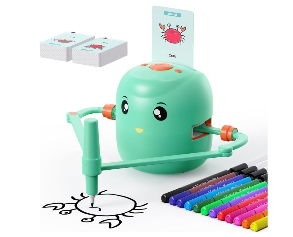 Smart Drawing Robot for Kids – Educational Art Toy with Voice & Cards (Ages 5+)